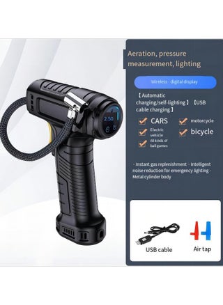 Digital Car Tyre Inflator Air Compressor with Auto Stop and LED Light 12V Fast Portable Air Pump for Car Bicycle Motorcycle Ball Air Mattress - pzsku/Z3ED8AA1C61906AF6EF33Z/45/_/1716013185/14e43d57-d81f-412c-be23-372f687ab8f0