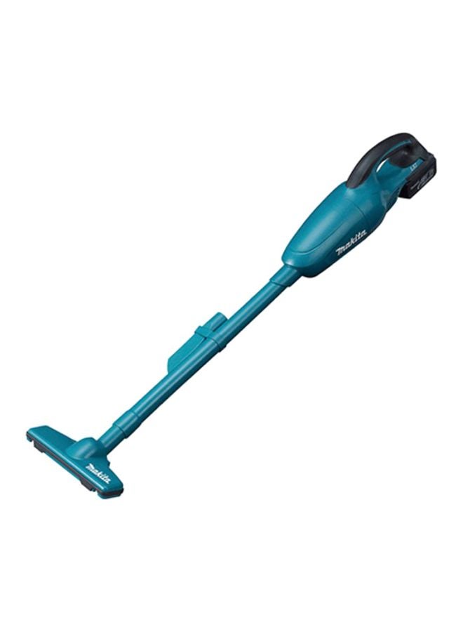 ماكيتا مكنسة كهربائية لاسلكية مع بطارية وشاحن 0.65 L 18 W DCL180RF أسود/أزرق - Image 1