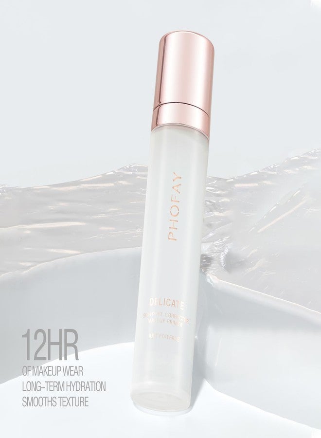 PHOFAY Hydrating Makeup Primer 25ml / 0.85 fl oz - Lightweight, Oil-Control & Non-Comedogenic, Smooth Non-Greasy Base with Volatile Silicone Oils - Image 3