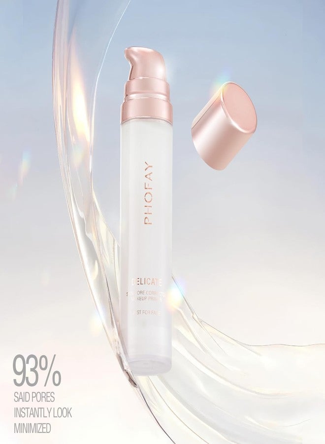 PHOFAY Hydrating Makeup Primer 25ml / 0.85 fl oz - Lightweight, Oil-Control & Non-Comedogenic, Smooth Non-Greasy Base with Volatile Silicone Oils - Image 5