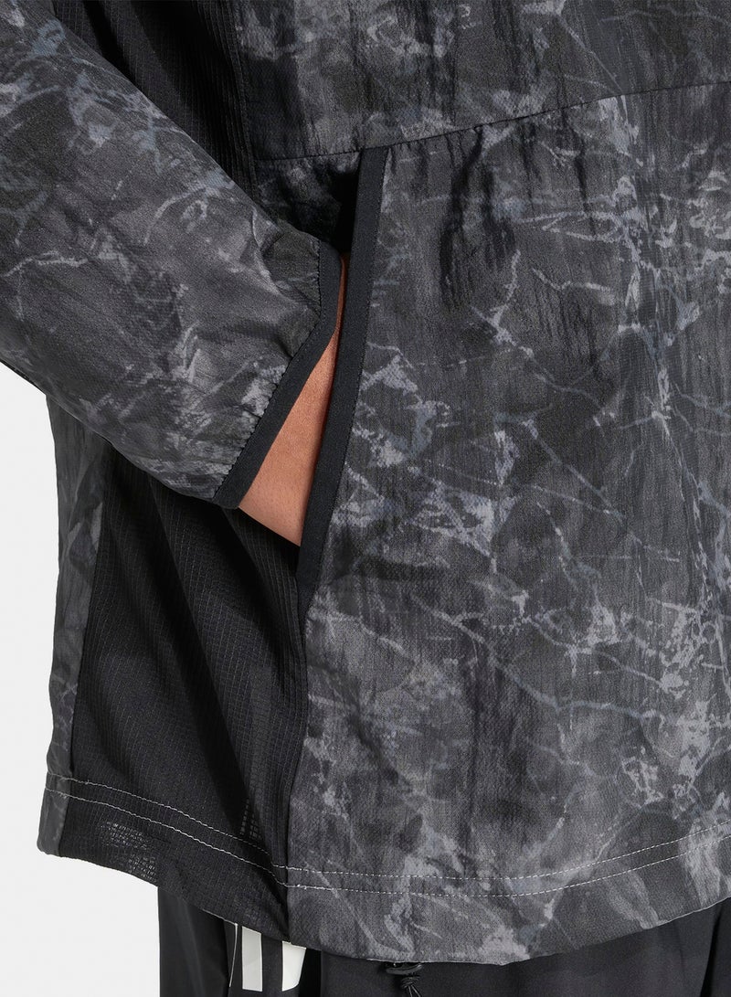 Adidas Own The Run Spray Dye Hoodie Unitefit - Image 5
