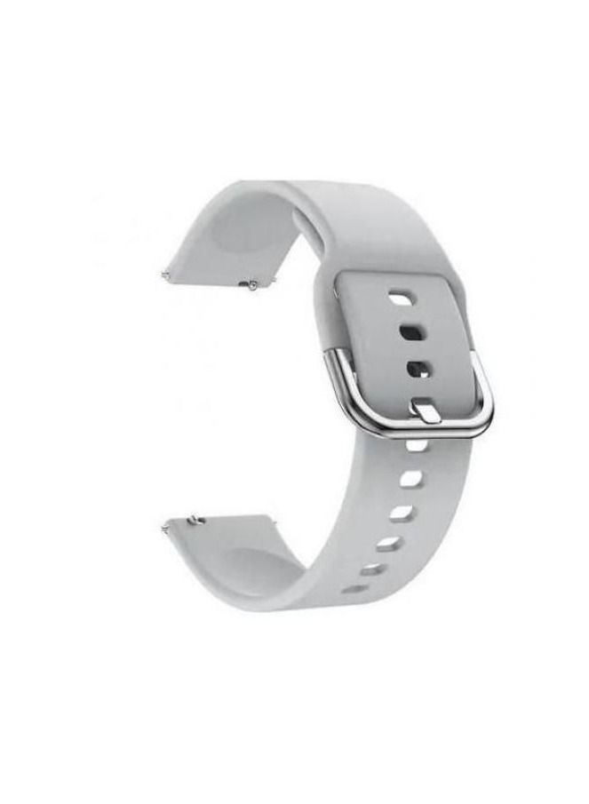 أحزمة سيليكون رياضية 20 مم لـ امزفيت بيب يو برو / بيب / بيب لايت /بيب اس / بيب اس لايت  / بيب يو - رمادي - Image 1