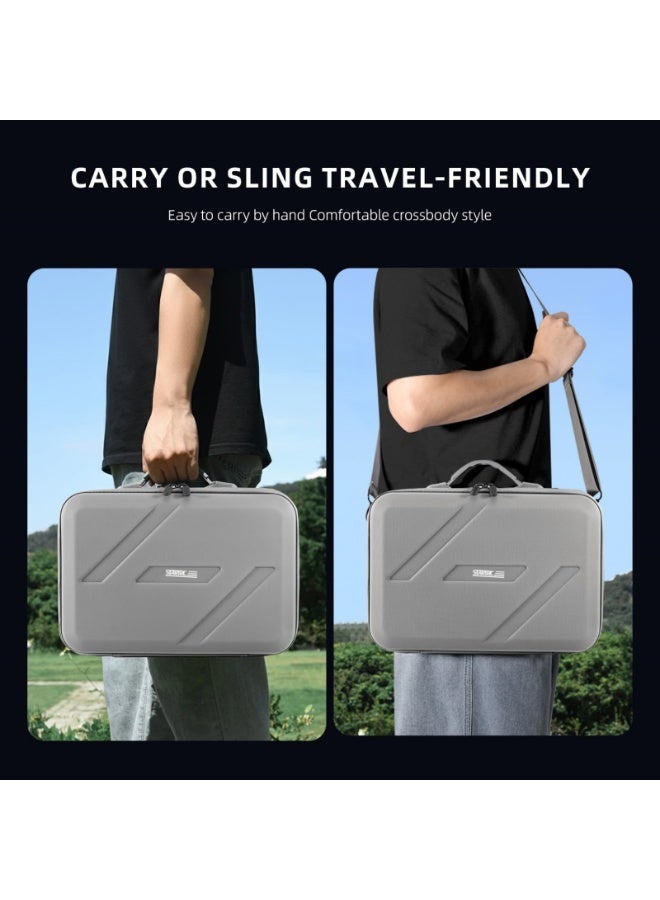 STARTRC Mini 5 Pro Case, Portable Travel Case for DJI Mini 5 Pro Accessories, Storage Bag for RC2/RC Controller, Battery Charger Hub - Image 4