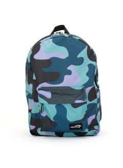 Mintra Day Pack  4P (Laptop pocket) - printed - Sky Blue Camo  - Image 1