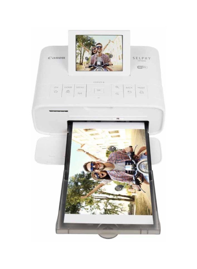 Canon SELPHY CP1300 Compact Photo Printer With 54 Sheets And Ink Set White - Image 3