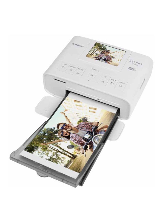 Canon SELPHY CP1300 Compact Photo Printer With 54 Sheets And Ink Set White - Image 4