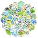 QTL Earth Day Stickers for Kids Environmental Party Supplies Waterproof Vinyl Stickers Earth Day Decorations and Gifts 50PCS - Image 3