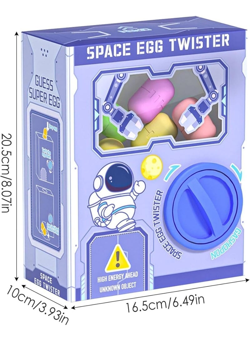 MAGIC VAULT Mini Claw Machine Kids, Mini Vending Machine, Space Egg Twist Toy, Surprise Eggs With Toys Inside For Birthdays, Egg Hunt Gift - Image 2
