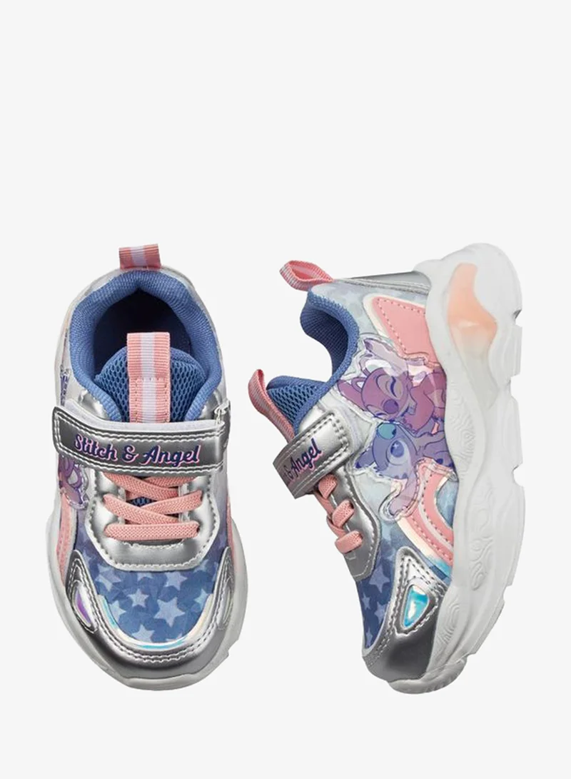 Disney Disney Girls Lilo and Stitch Hook & Loop Sneakers