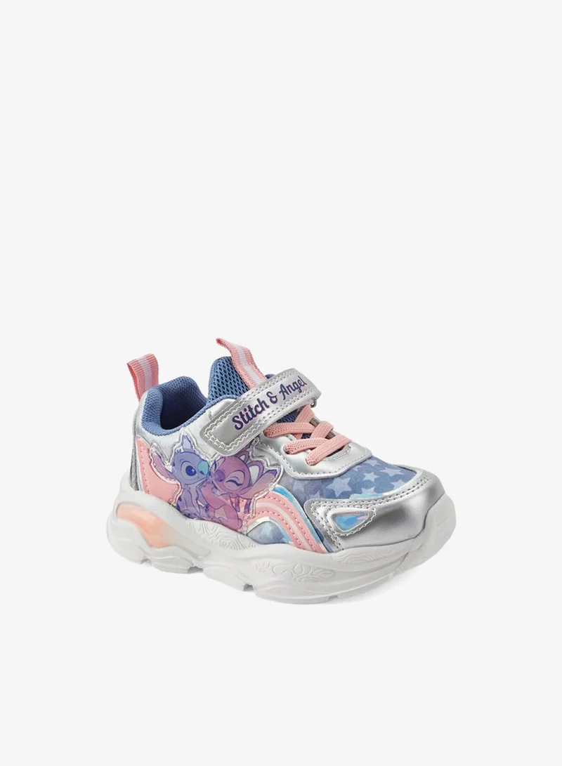 Disney Disney Girls Lilo and Stitch Hook & Loop Sneakers