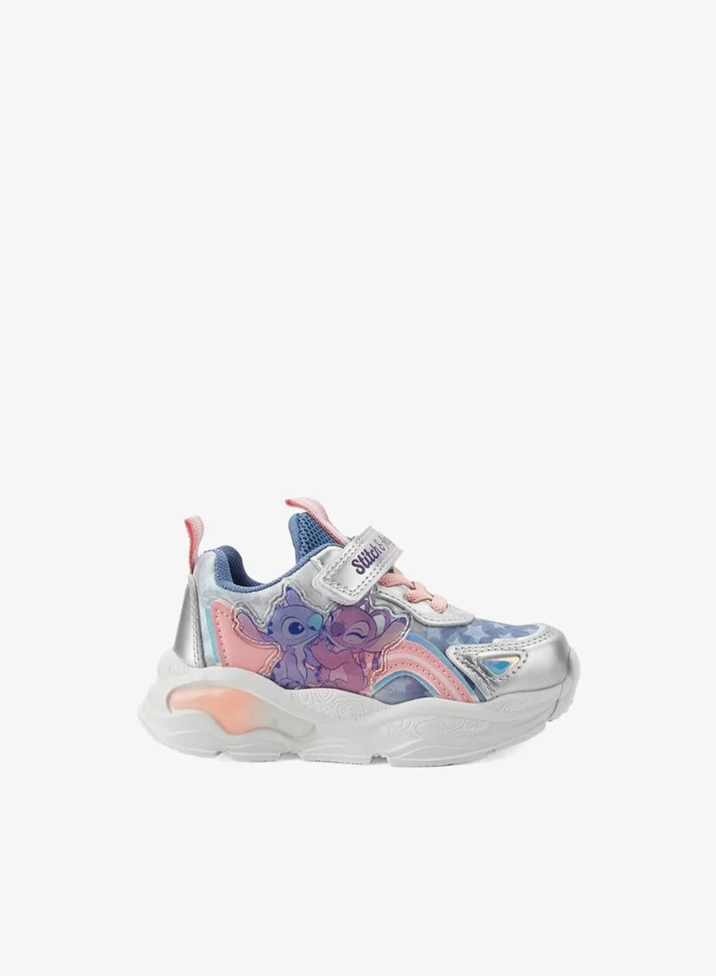 Disney Girls Lilo and Stitch Hook & Loop Sneakers