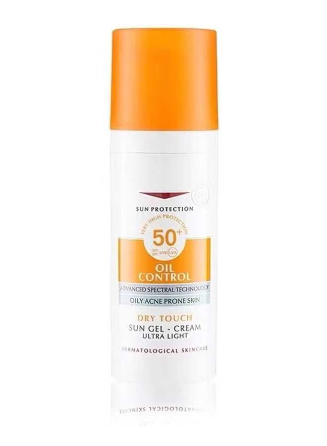 Generic Oil Control Gel-Cream Sunscreen for Face - Dry Touch, Ideal for Blemish-Prone Skin, 50ml  - Image 1