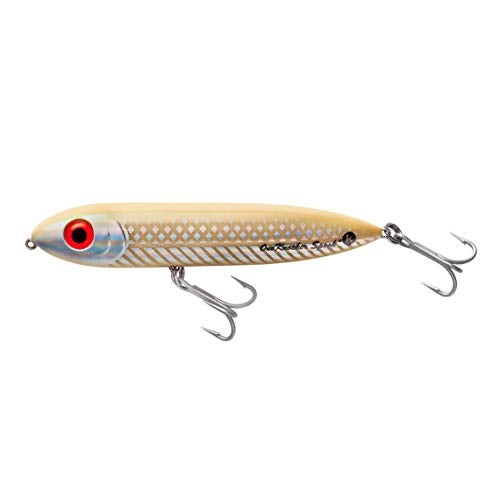 Heddon Saltwater One Knocker Spook Fishing Lure, Bone - Image 3