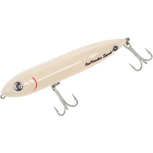 Heddon Saltwater One Knocker Spook Fishing Lure, Bone - Image 2