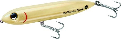Heddon Saltwater One Knocker Spook Fishing Lure, Bone - Image 4