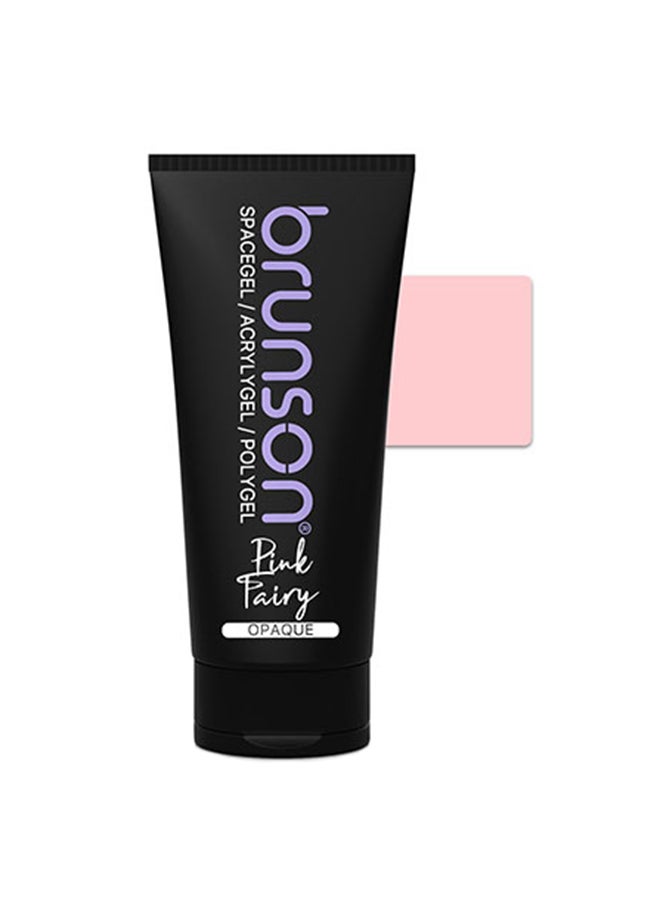 brunson Polygel 60g salon-quality nails in 1Sec, poly nail gel shimmer long-lasting acrylic nails Soak off UV/LED hard gel for nail extension, builder gel for fake nails, manicure nail art Nail Extension Gel