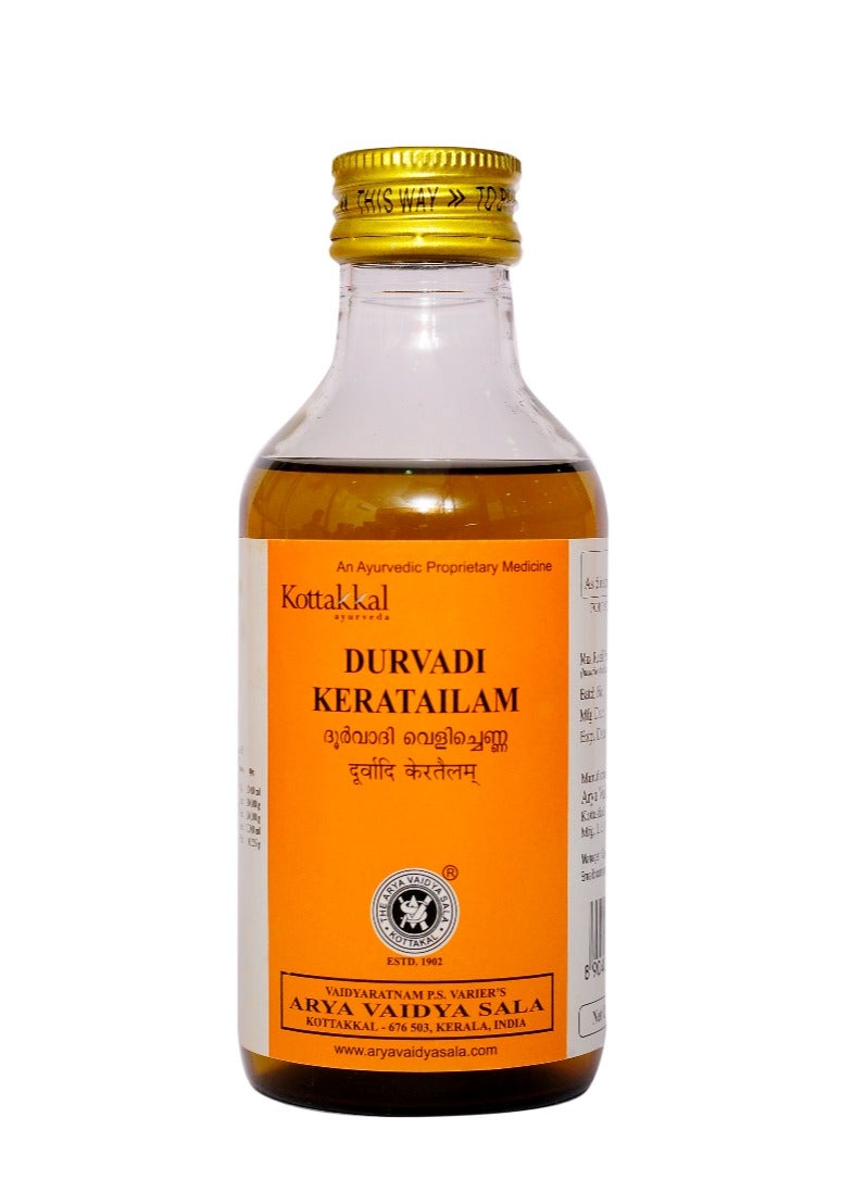 Kottakkal Ayurveda Durvadi Kera Tailam 200ml - Image 1