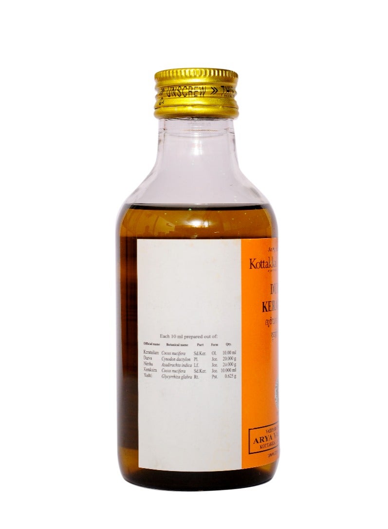 Kottakkal Ayurveda Durvadi Kera Tailam 200ml - Image 2