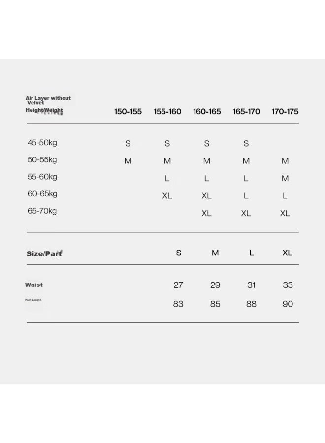 Ubras Soft Air Layer Brushed Warmth Tummy Control High Elastic Slim Fit Leggings Women's Outerwear Winter Gray L - Image 5