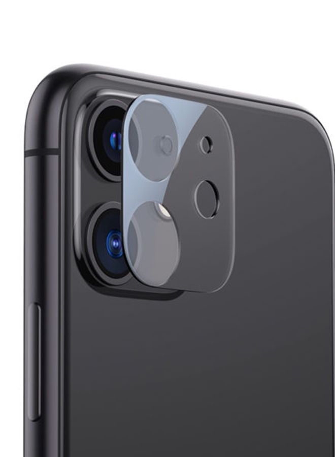 Tempered Glass Camera Protective Set For Apple iPhone 11 0.15millimeter Clear