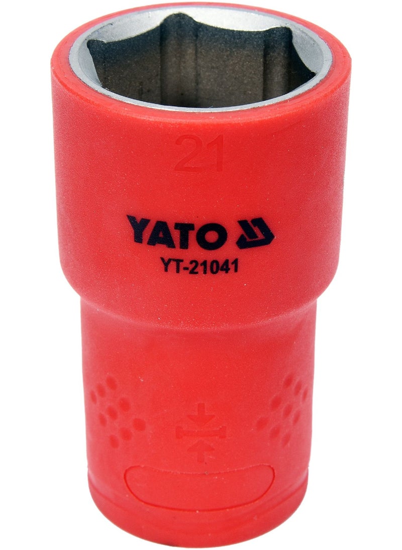 Yato YATO Insulated Socket 1/2" 21mm VDE-1000V YT-21041 