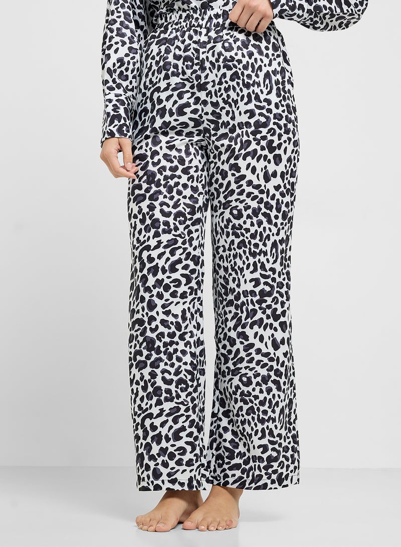 Ginger Animal Print Shirt & Pj Set - Image 4