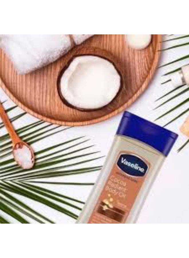 فازلين زيت الجسم بالكاكاو للعناية المركزة مع الزبدة النقية - 200 مل - Image 2