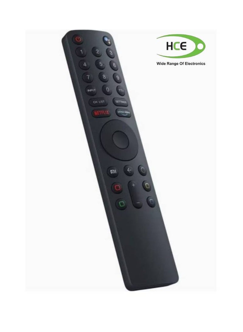 HCE Universal Remote Control For Xiaomi Mi TV 4S 4A Smart TV Replacement Remote Control For Xiaomi Mi 4S 4A Smart TV With Bluetooth And Voice Control Black - Image 1