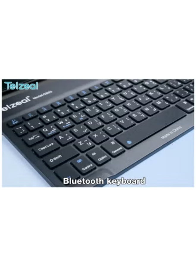 Telzeal P102 10.1-Inch Android 13 Tablet | 8GB RAM + 512GB Storage | Dual SIM 4G LTE + 5G Wi-Fi | 10000mAh Battery | Wireless Keyboard & Mouse Bundle | Slim Lightweight Green Design - Image 5