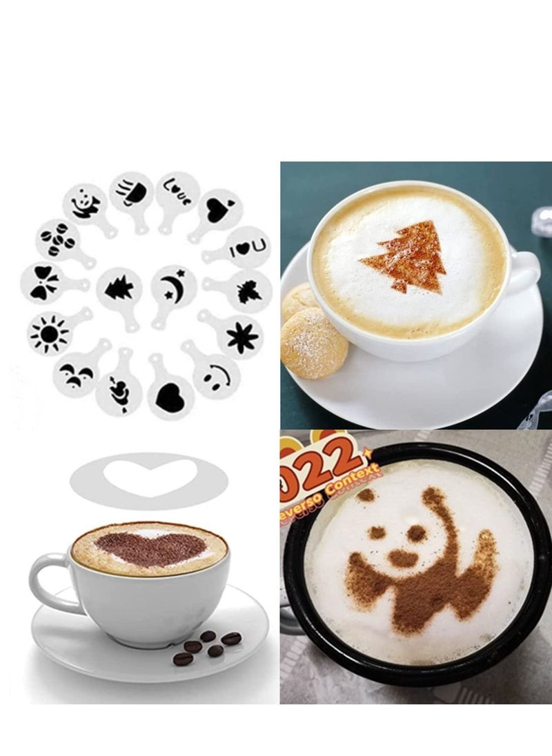 Generic - Handheld Milk Frother Rechargeable 3 Speed Electric Coffee Frother with 2 Tools Coffee Frother Stirrer for Whipping Cream Latte Eggs Black - Image 1