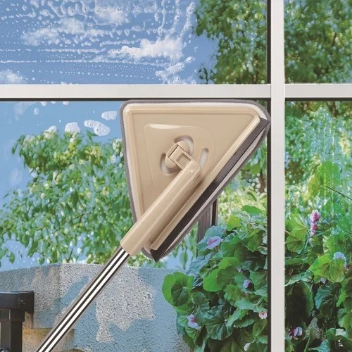 Ecoses Vip Triangle Mop Glass Wall Ceiling Tile Parquet Cleaner Set