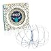 Mozi Geometric Magic Flow Bracelet Easy to Use 3D Bracelet Spiral Toy Spinning Bracelet Spiral for Children and Adults White Splatter - Image 2