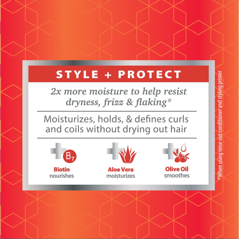 Dr. Miracle's Strong & Healthy Nourishing & Styling Gel. Contains Aloe Vera and Olive Oil to moisturize hair and reduce irritation. - Image 5