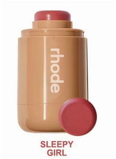 rhode The Pocket Blushes, Creamy Blush for Buildable Color + Baby-Soft Cheeks, Lip and Cheek Blush Cream, Blush Stick for Cheeks, Hydrates Skin Longlasting Non-Stick 0.18 Oz (sleepy girl) 