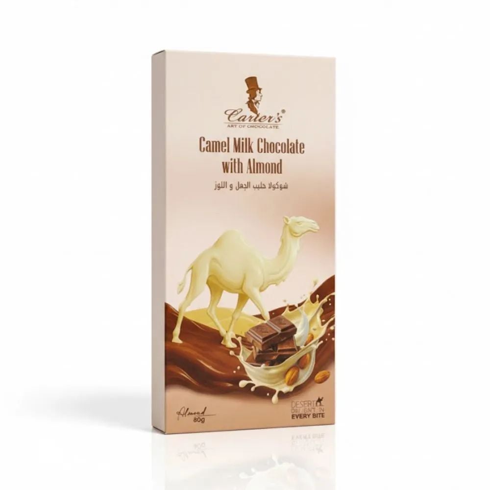 carter's Carters Camel Milk Chocolate With Almond- 80gms