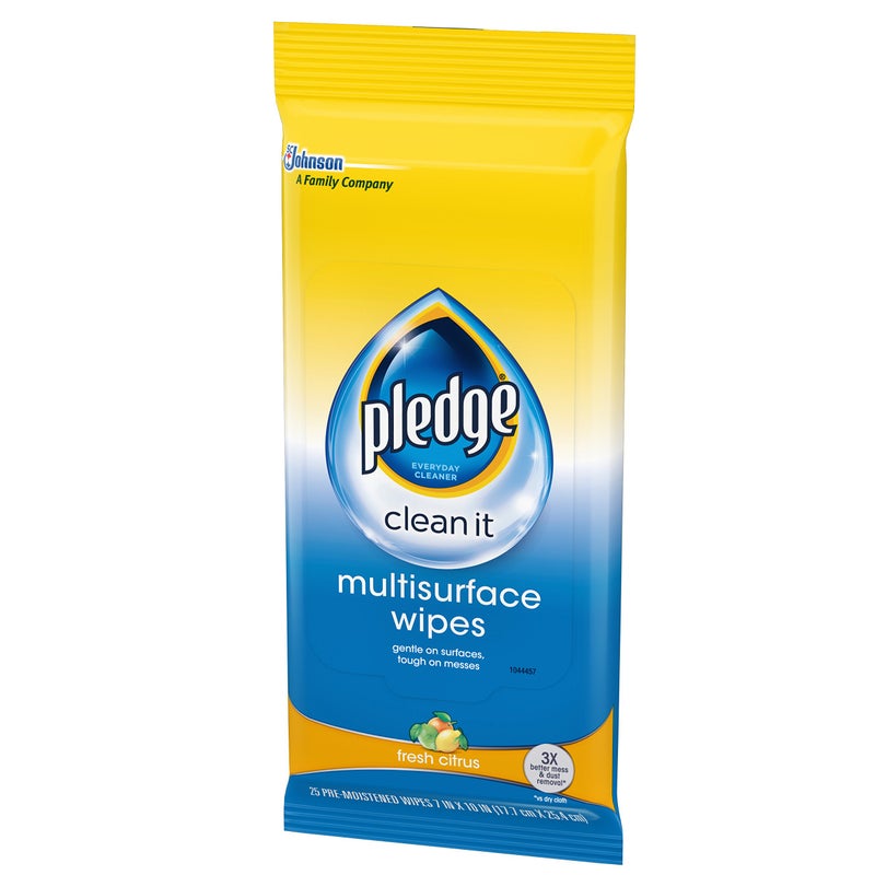 Pledge Multi Surface Everyday Wipes 25 ct - Image 2