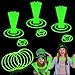 Wondrus St Patricks Day Green Glow Sticks Party Favors 8 72 Pack BulkSaint Patricks Light Up Necklace Gifts Toys for KidsNon Candy Goodie Bags Stuffer Treats for Boy GirlParty Bag Accessories Decoration - Image 2
