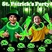 Wondrus St Patricks Day Green Glow Sticks Party Favors 8 72 Pack BulkSaint Patricks Light Up Necklace Gifts Toys for KidsNon Candy Goodie Bags Stuffer Treats for Boy GirlParty Bag Accessories Decoration - Image 4