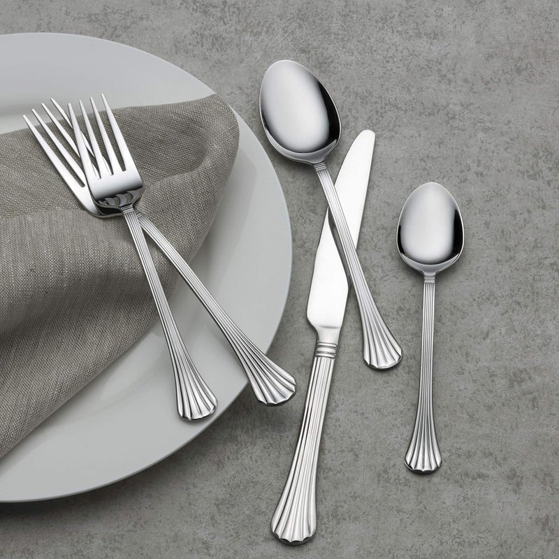 Pfaltzgraff Southport 20Piece Flatware Set Silver - Image 3