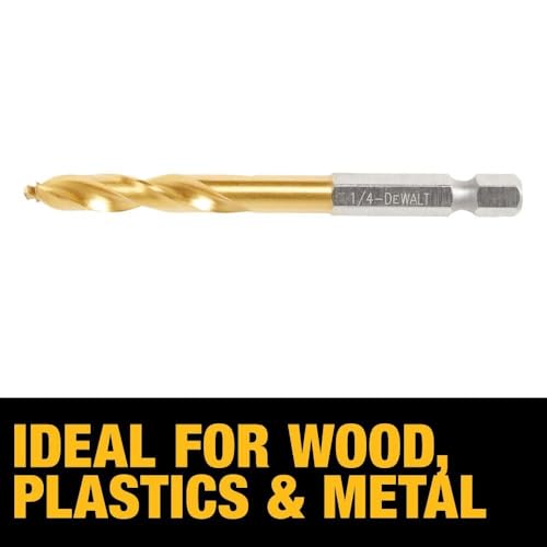 DEWALT Impact Ready Titanium Nitride Coated Drill Bit Set, 5pc (DD5155) - Image 4