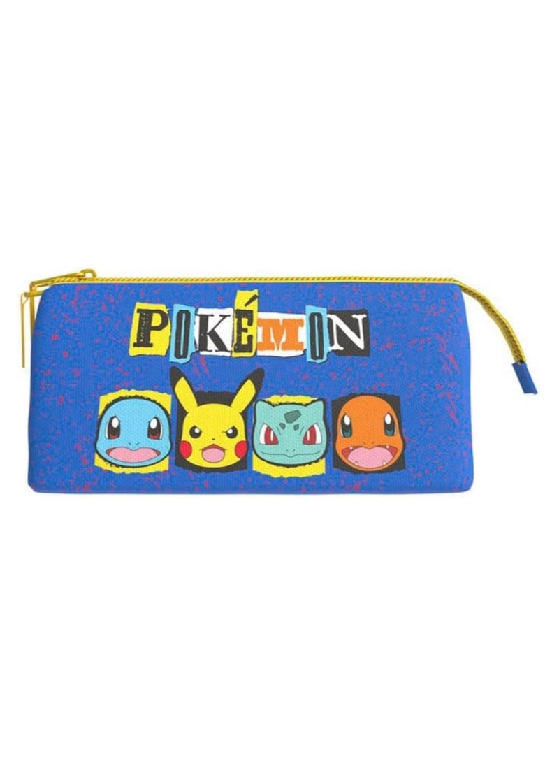 Pokemon Triple Pencil Case  - Image 1