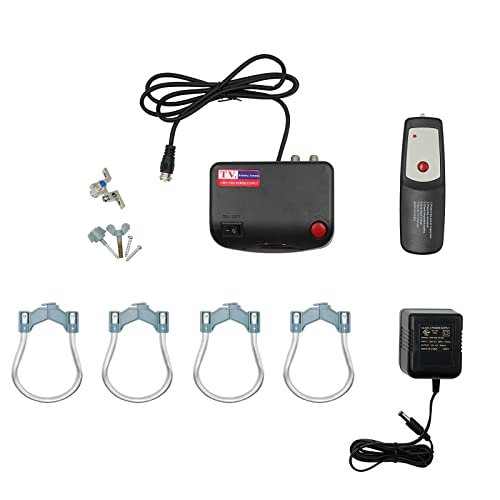 Yeceny Outdoor TV Antenna Accessories Box (Include HDTV Outdoor Antenna Built-in Amplifier Remote Control Power Supply Coaxial Grounding Block Antenna Parts) - Image 3
