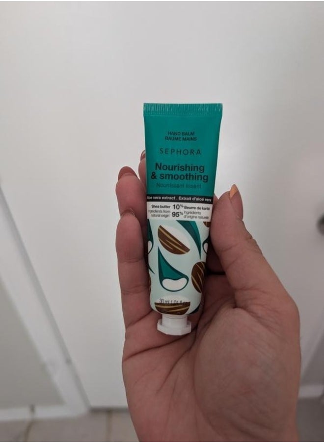 SEPHORA - SEPHORA COLLECTION Ultra-Nourishing Hand Balm with Shea Butter – 10 Hours of Intense Hydration, Deeply Moisturizing & Fast-Absorbing Formula, Enriched with Aloe Vera Extract for Soft, Smooth, and Revitalized Hands, 30ml - Image 1