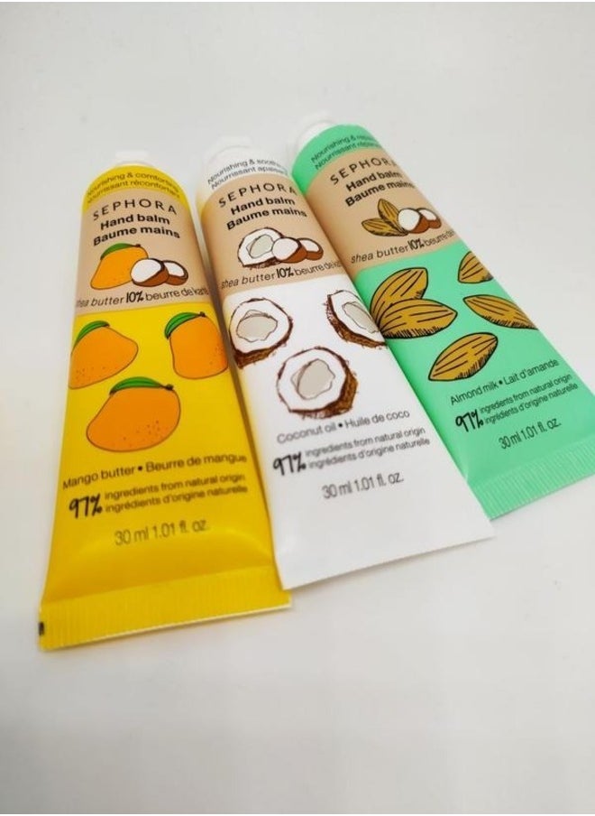 SEPHORA - SEPHORA COLLECTION Ultra-Nourishing Hand Balm with Shea Butter – 10 Hours of Intense Hydration, Deeply Moisturizing & Fast-Absorbing Formula, Enriched with Aloe Vera Extract for Soft, Smooth, and Revitalized Hands, 30ml - Image 1