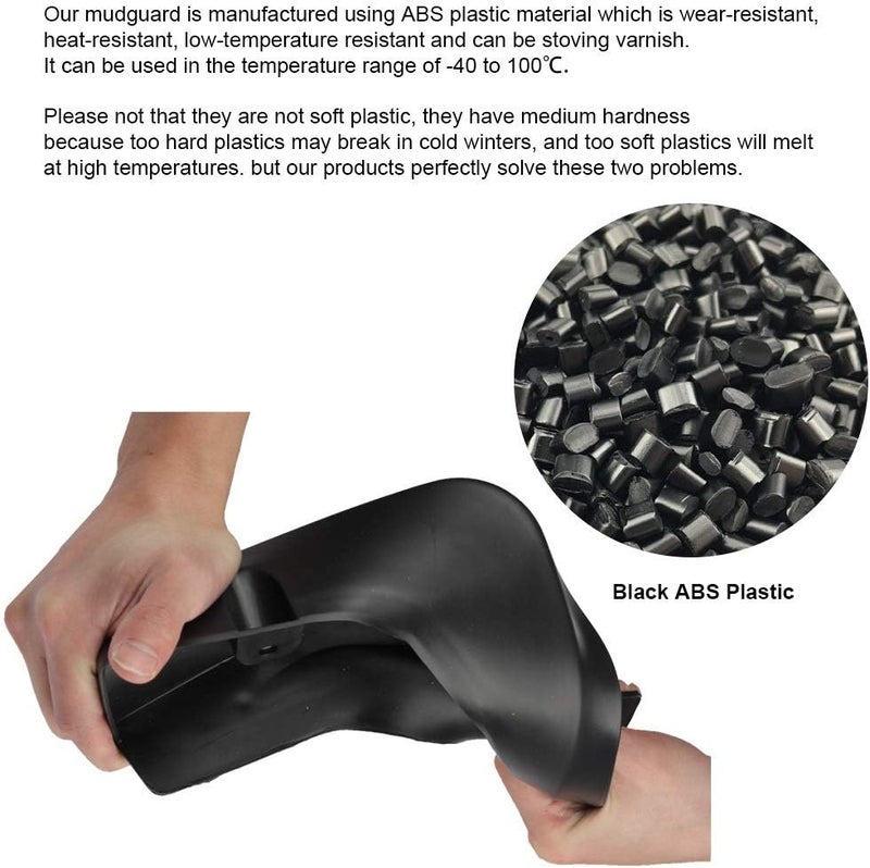 Wivplex Front and Rear Mudguards for VW Jetta A5 2005-2011 - Image 4