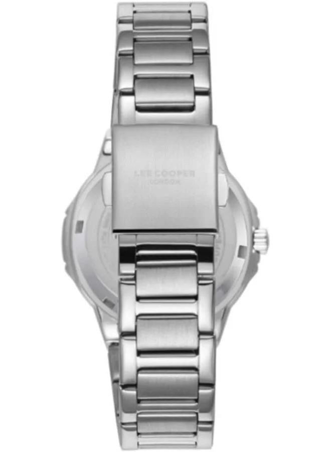 Lee Cooper LEE COOPER Women's Watch, Analog Display and Mesh Strap - LC08017.230, Silver