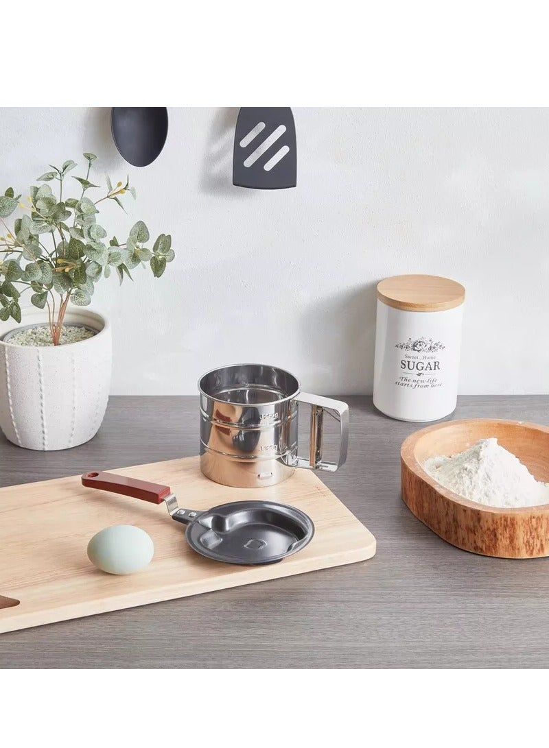 هوم بوكس منخل دقيق معدني - 9.5 سم - Image 4