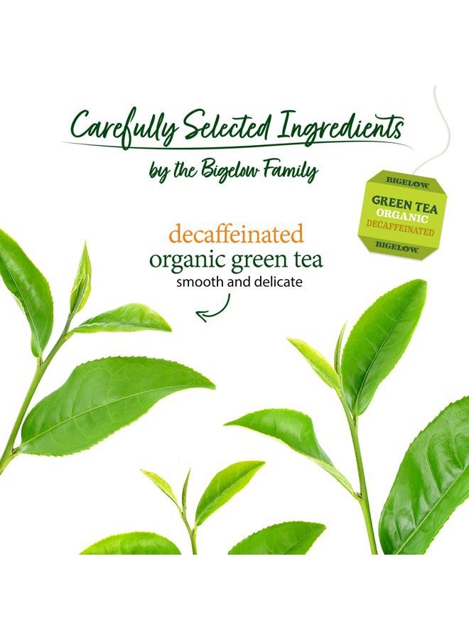 Bigelow Tea Decaffeinated Organic Green Tea Bags, 40 ct - Image 3