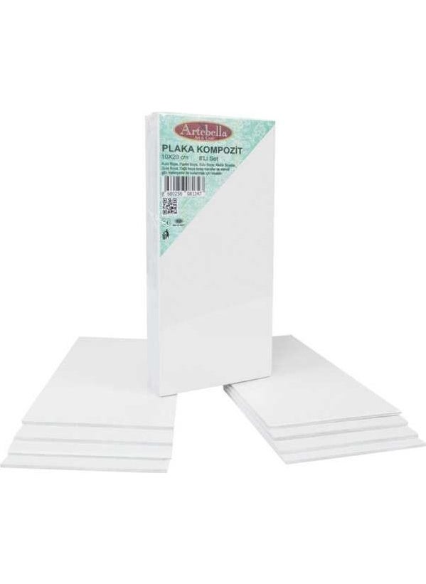Artebella KPT8S Composite Plate 10 x 20 cm Set of 8  - Image 3