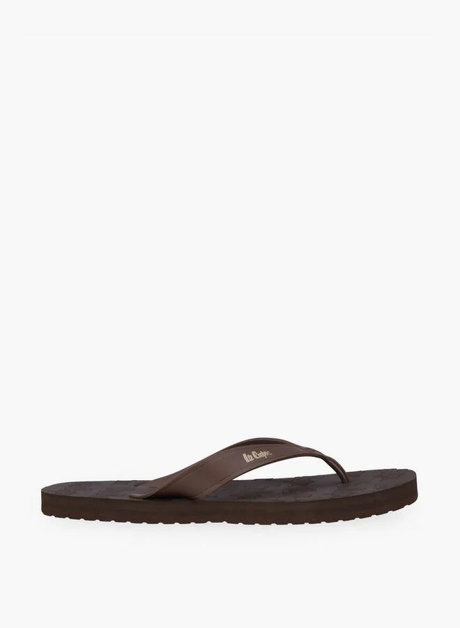 لي كوبر Men Embossed Flip Flops